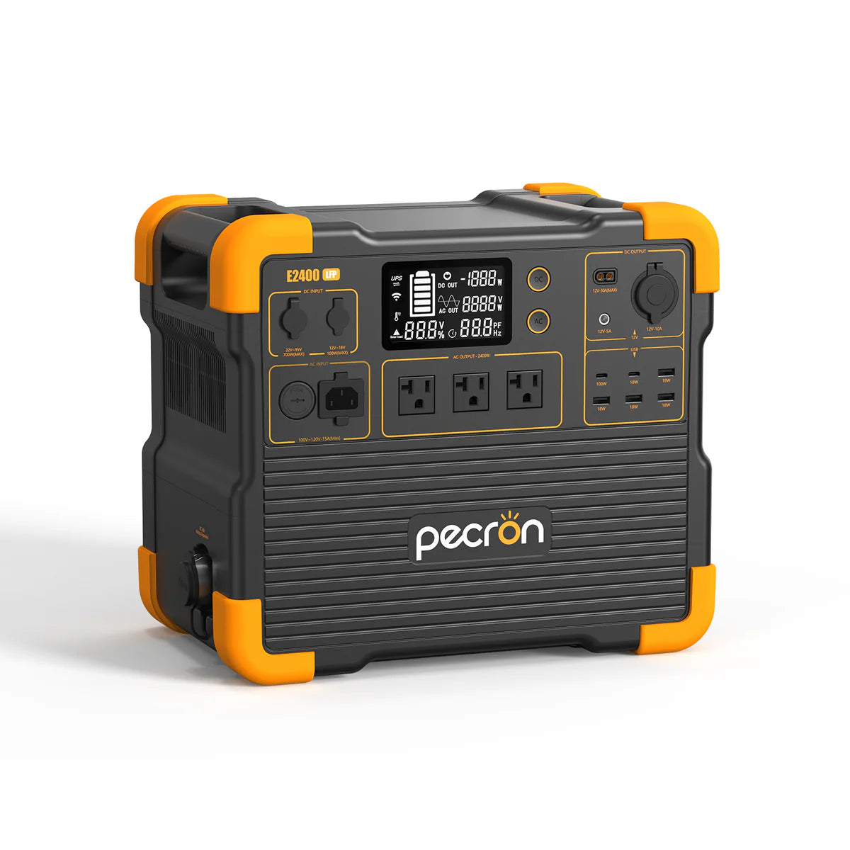 Pecron E2400 LFP Portable Power Station – 2400W LiFePO4 Battery for RVs, Camping, & Emergency Backup - RVPowerEssentials.com - RVPowerEssentials.com