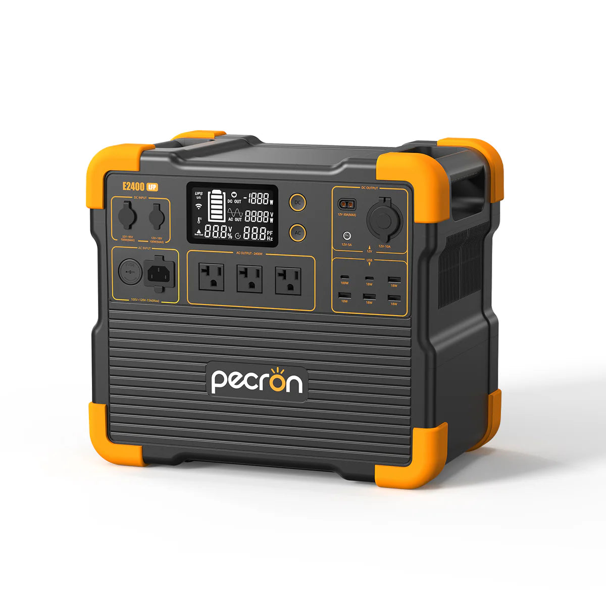 Pecron E2400 LFP Portable Power Station – 2400W LiFePO4 Battery for RVs, Camping, & Emergency Backup - RVPowerEssentials.com - RVPowerEssentials.com