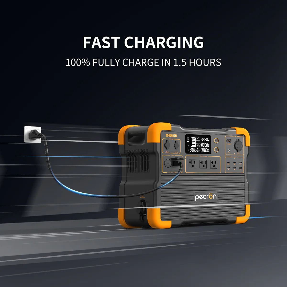 Pecron E2400 LFP Portable Power Station – 2400W LiFePO4 Battery for RVs, Camping, & Emergency Backup - RVPowerEssentials.com - RVPowerEssentials.com