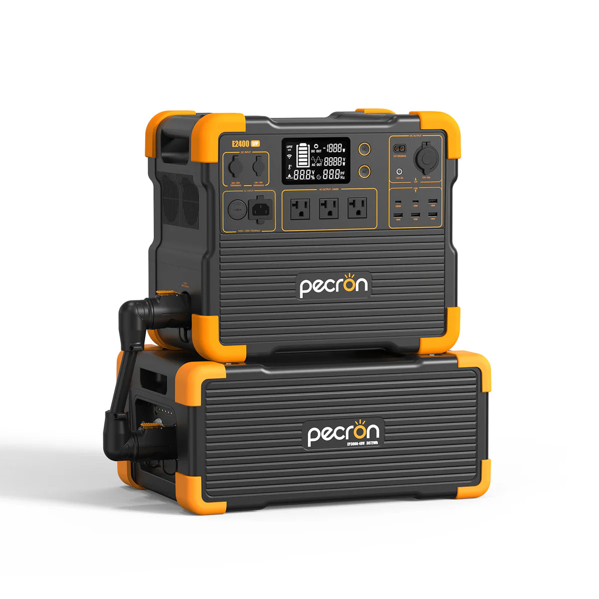 Pecron E2400 LFP Portable Power Station – 2400W LiFePO4 Battery for RVs, Camping, & Emergency Backup - RVPowerEssentials.com - RVPowerEssentials.com