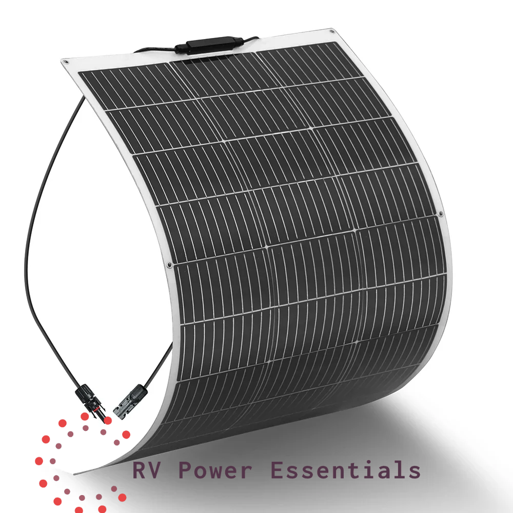 200W 100W Mono Flexible Solar Panel & 20A/10A Solar Controller Module for RV, Boat, Home, Roof, Vans, and Camping | RV Power Essentials