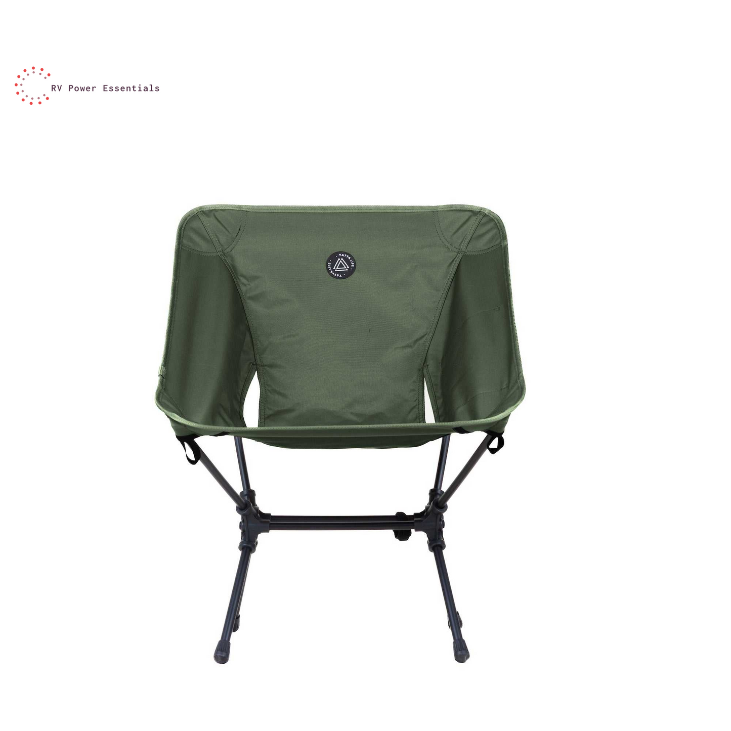 Low Back Ultralight Folding Camping Chair with Storage Pouch - Lightweight & Durable - RVPowerEssentials.com