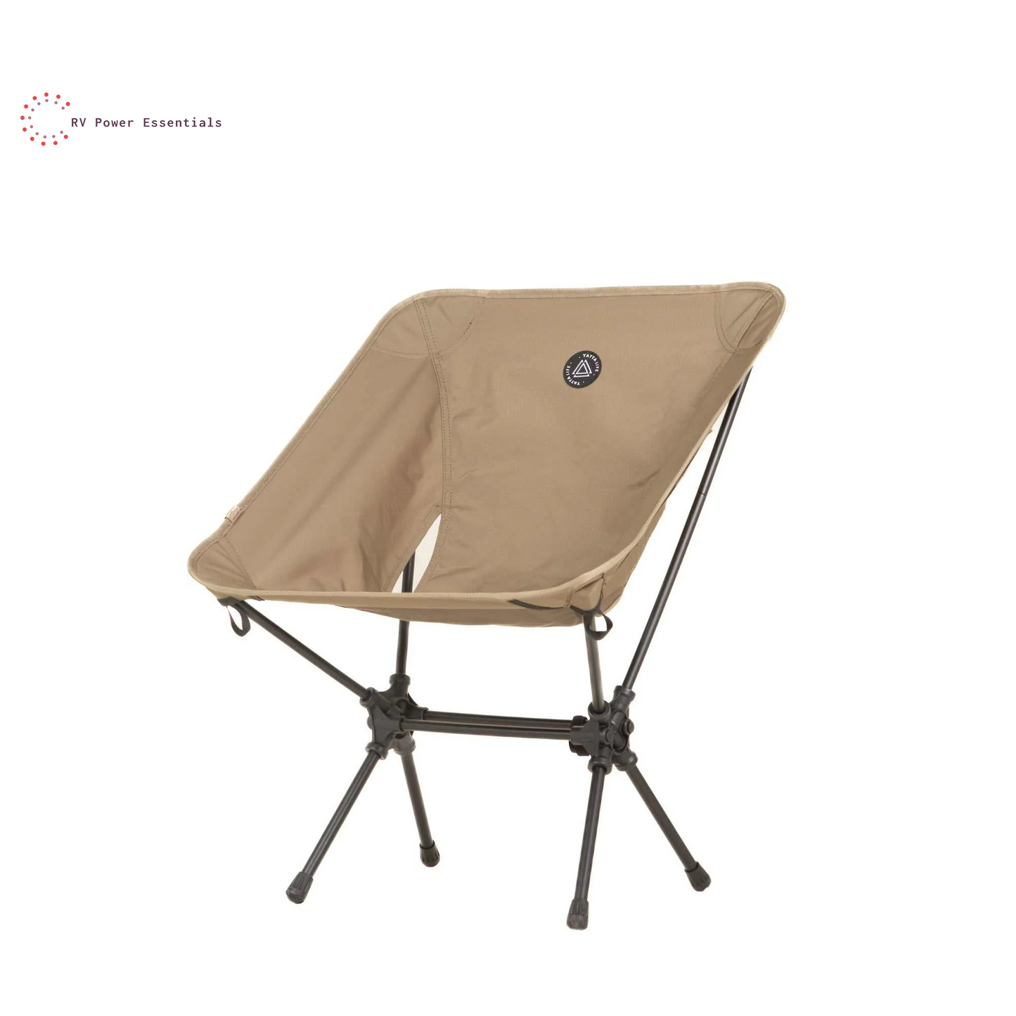 Low Back Ultralight Folding Camping Chair with Storage Pouch - Lightweight & Durable - RVPowerEssentials.com
