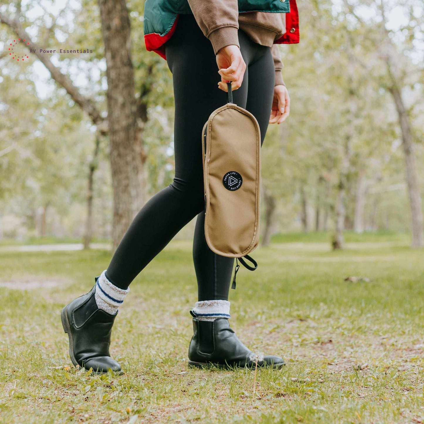 Low Back Ultralight Folding Camping Chair with Storage Pouch - Lightweight & Durable - RVPowerEssentials.com