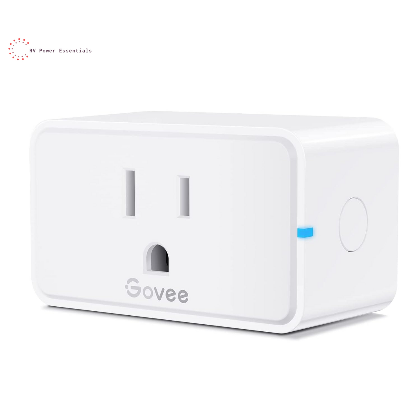 Govee Smart Plug with Energy Monitoring, WiFi Bluetooth Plug Work with Alexa and Google Assistant, 15A Smart Outlets with Timer & Group Controller, No Hub Required, ETL&FCC Certified for Home, 4 Pack