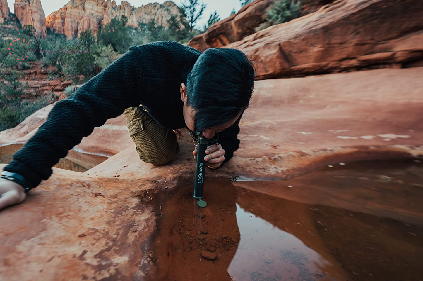 Lifestraw Personal Water Purifier for Hiking, Camping, Travel, and Emergency Preparedness