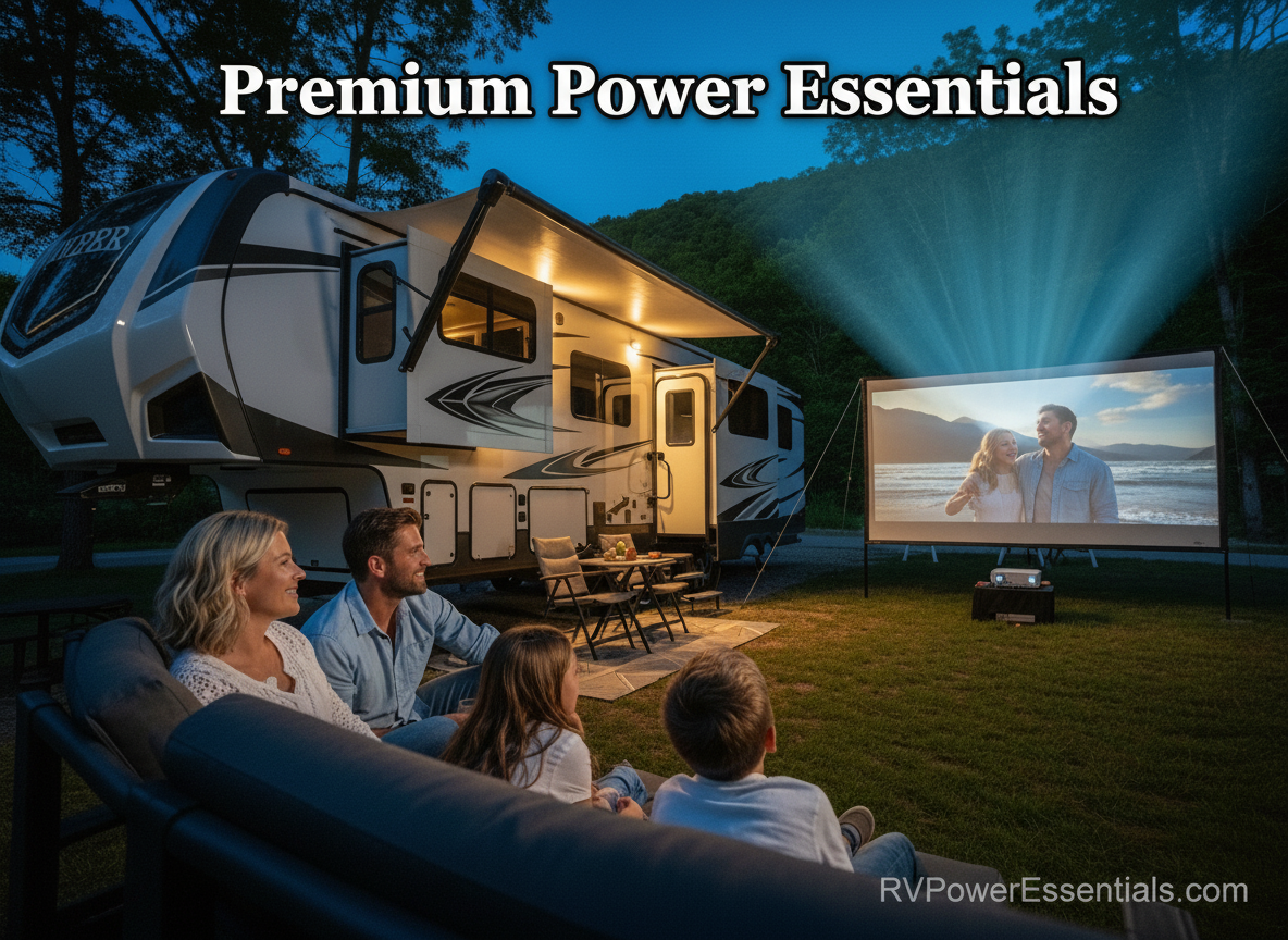 solar powering rv generator