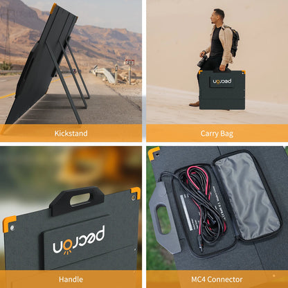 PECRON PV200 200W Portable Solar Panel Waterproof IP67