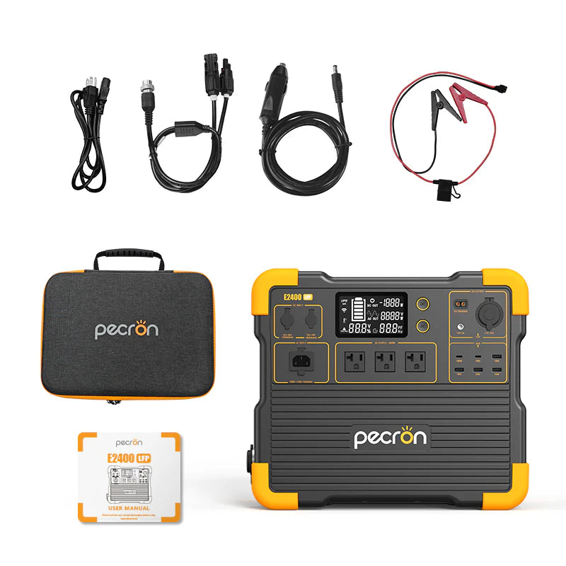 PECRON E2400LFP Portable Power Station 2400W 2048Wh