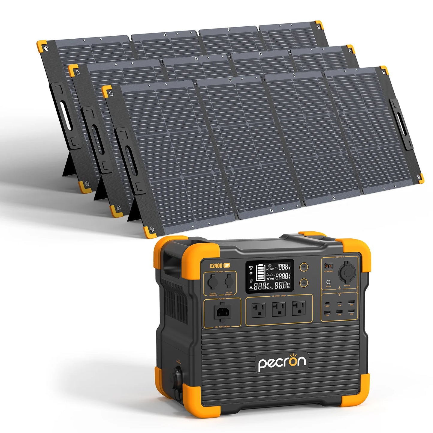 PECRON E2400LFP Portable Power Station 2400W 2048Wh