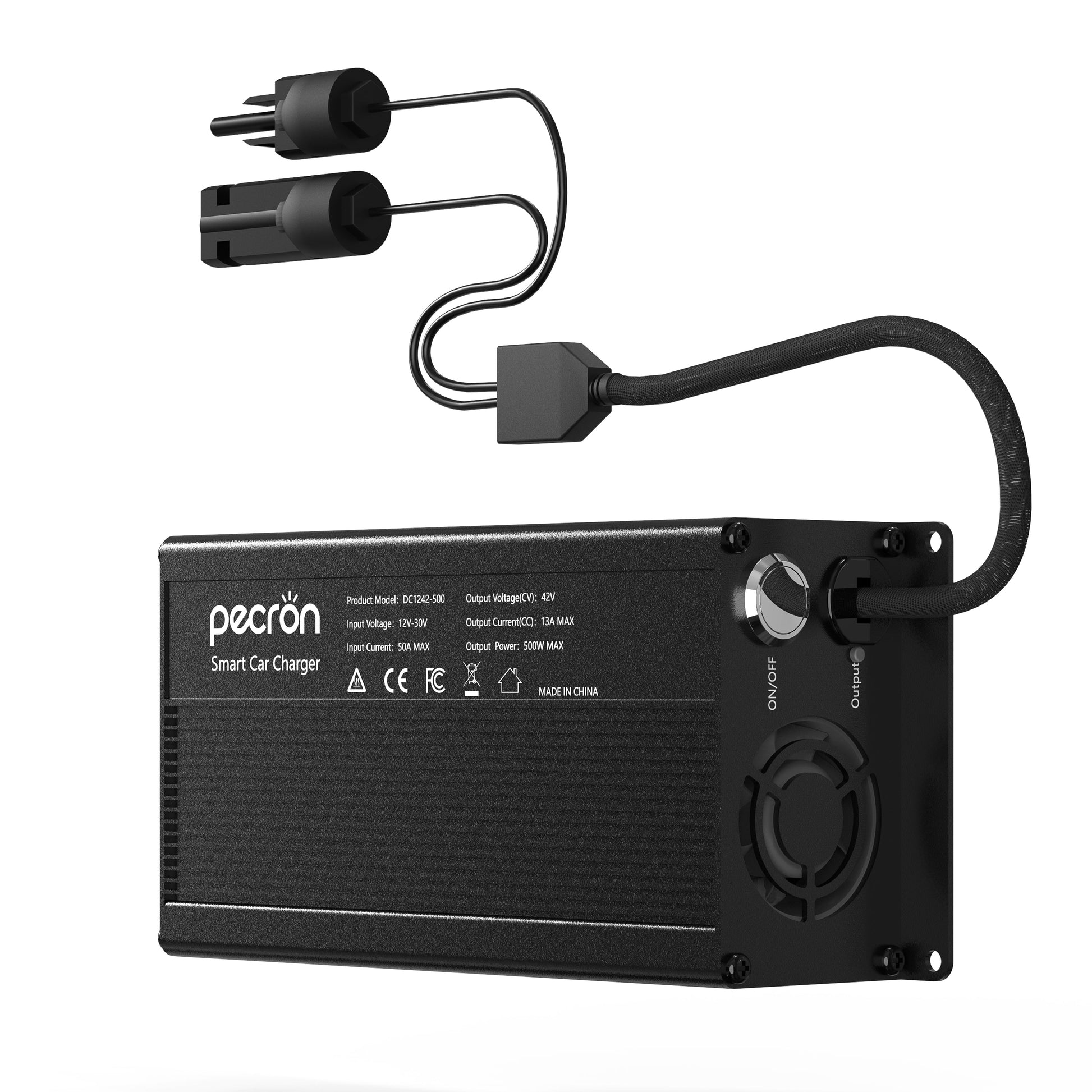 PECRON 500W Car Charger DC1242-500 for Cars, Rvs, Trucks, Etc.