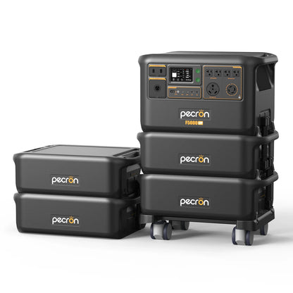 PECRON FP5000-48V Expansion Battery 5120Wh for F5000LFP PRE-ORDER