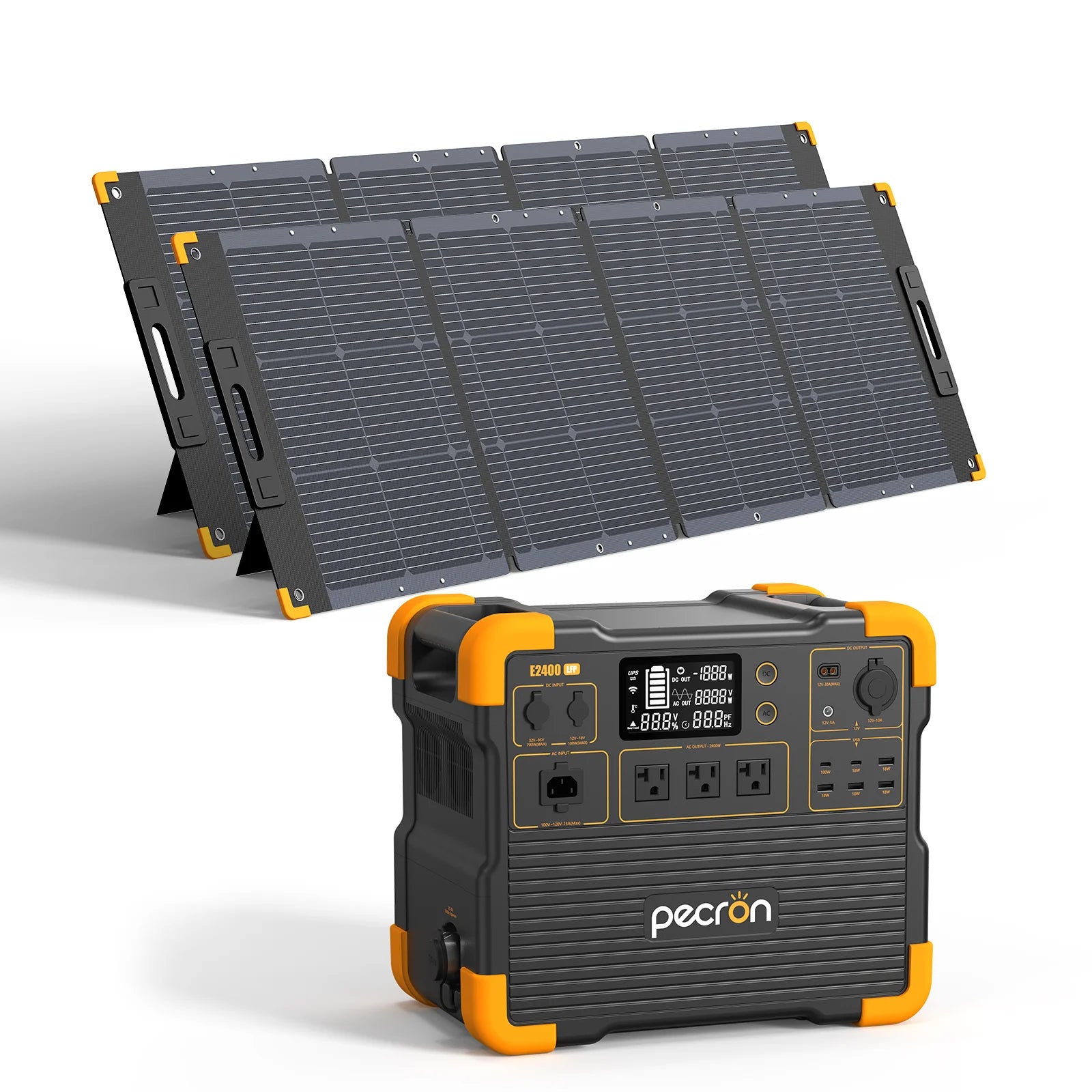 PECRON E2400LFP Portable Power Station 2400W 2048Wh