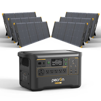 PECRON F3000LFP Portable Power Station 3600W 3072Wh PRE-ORDER