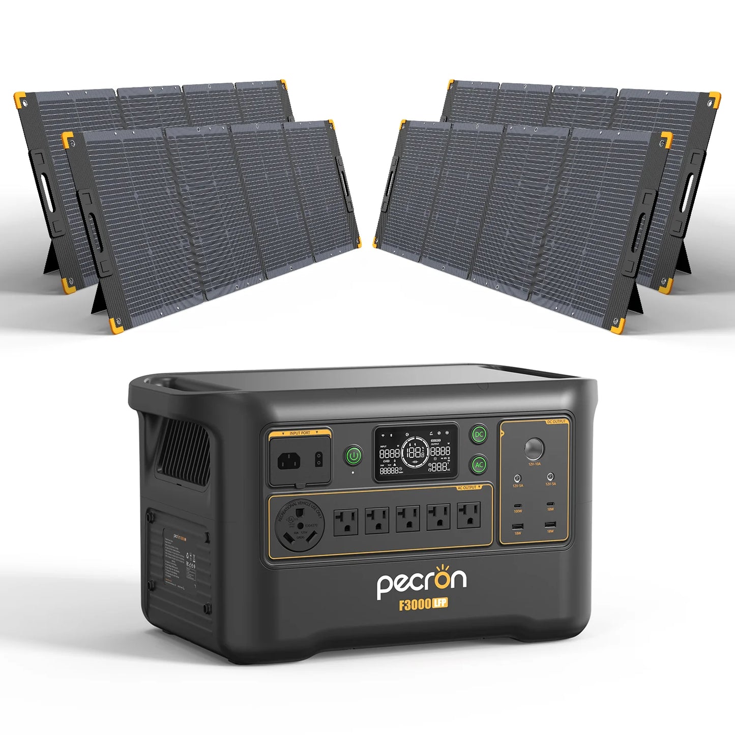 PECRON F3000LFP Portable Power Station 3600W 3072Wh PRE-ORDER