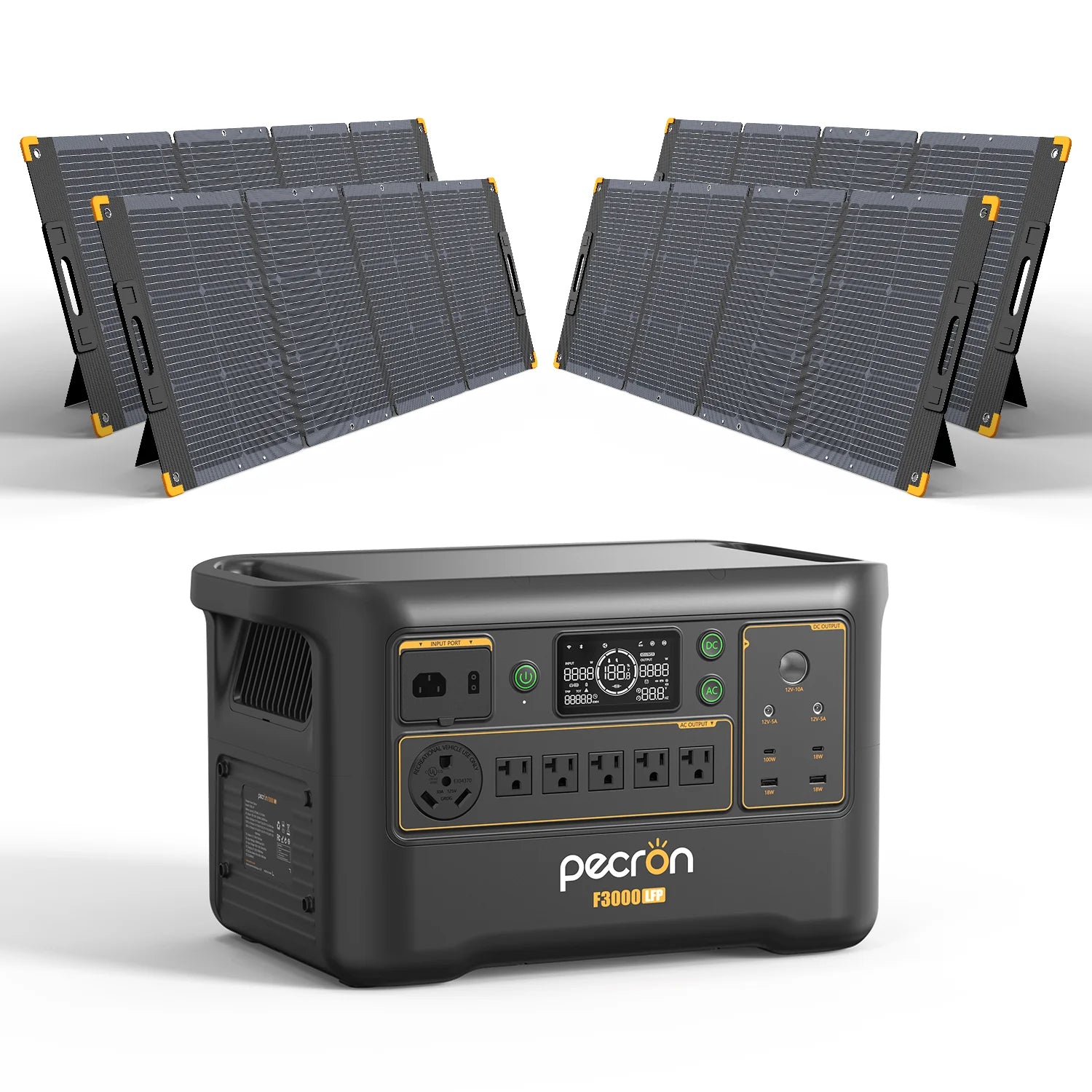 PECRON F3000LFP Portable Power Station 3600W 3072Wh PRE-ORDER