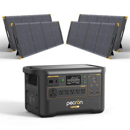 PECRON F3000LFP Portable Power Station 3600W 3072Wh PRE-ORDER
