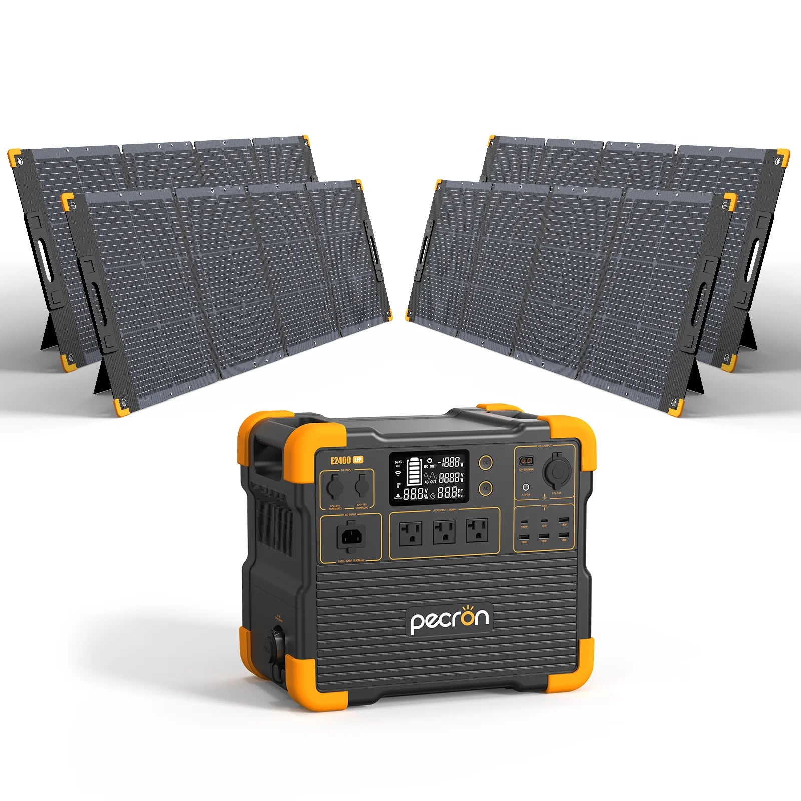 PECRON E2400LFP Portable Power Station 2400W 2048Wh