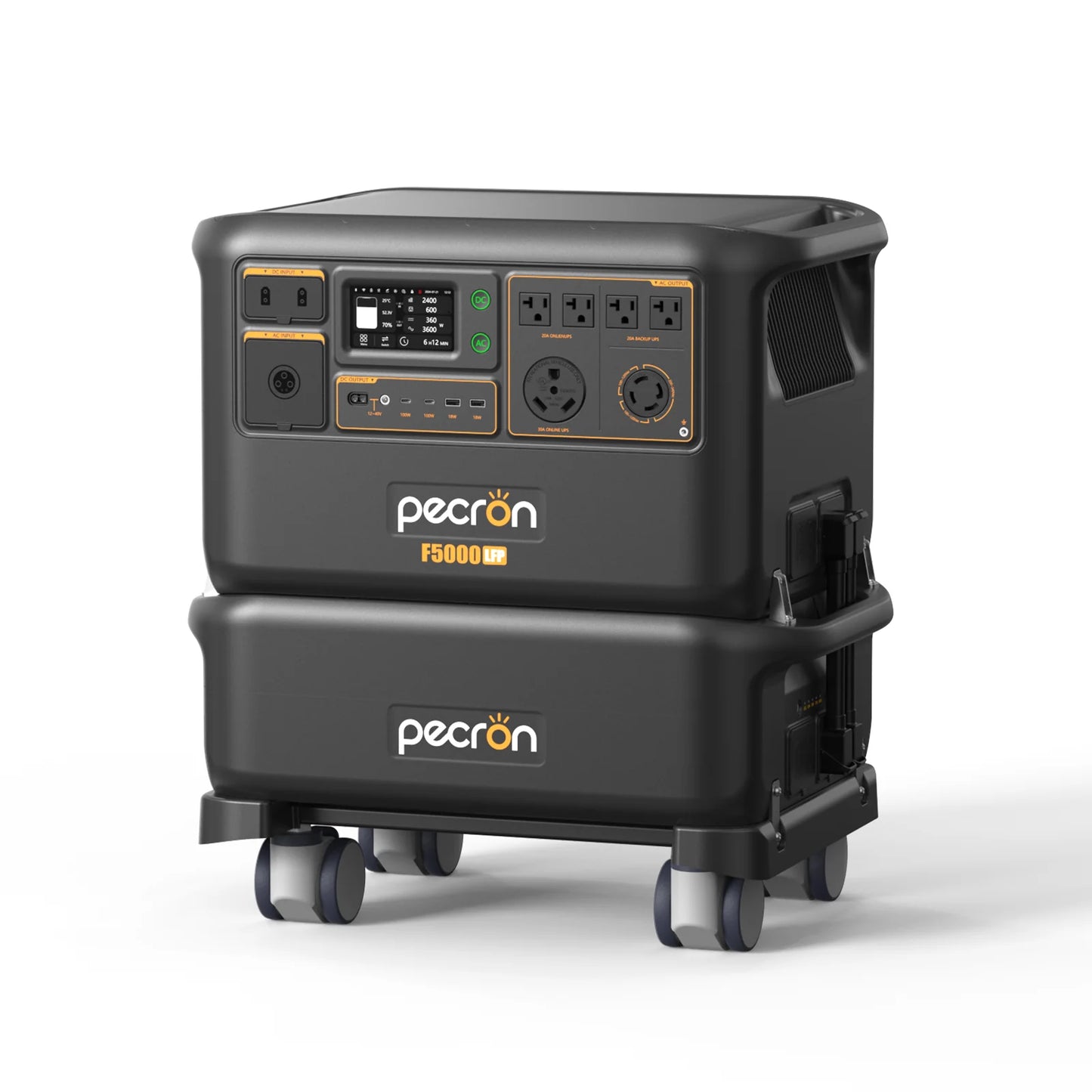 PECRON F5000LFP Portable Power Station 7200W 5120Wh 120V/240V PRE-ORDER