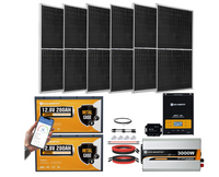 ECO-WORTHY 1200W Complete Off-Grid Solar System with Lithium Batteries