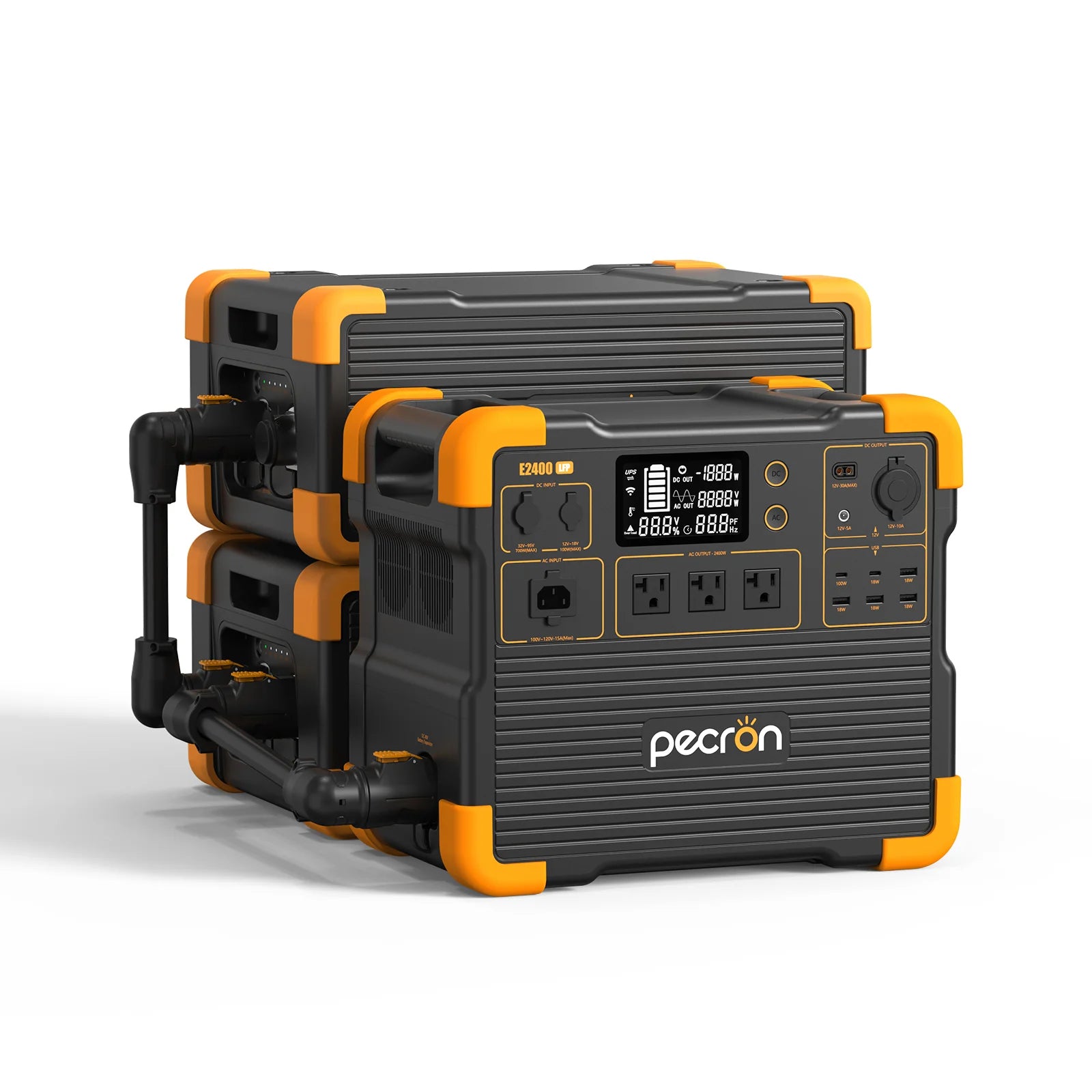 PECRON E2400LFP Portable Power Station 2400W 2048Wh