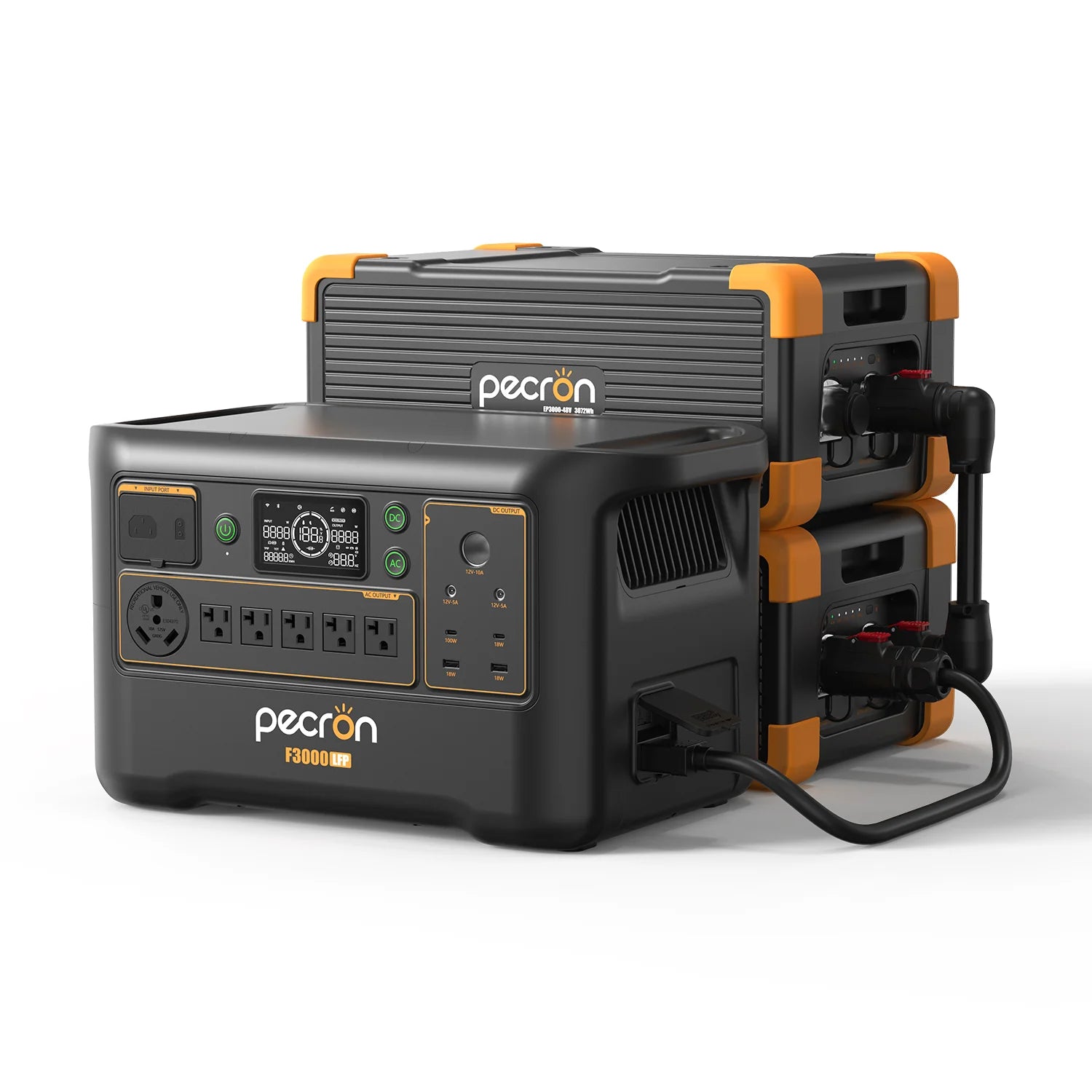 PECRON F3000LFP Portable Power Station 3600W 3072Wh PRE-ORDER