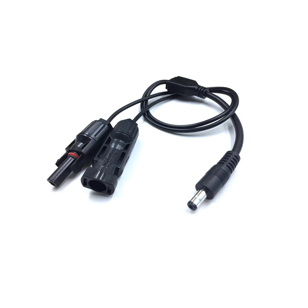 PECRON MC4 Port to Dc5521(5.5X2.1Mm) Solar Adapter