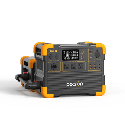 PECRON E1500LFP Expandable Portable Power Station 2200W 1536Wh