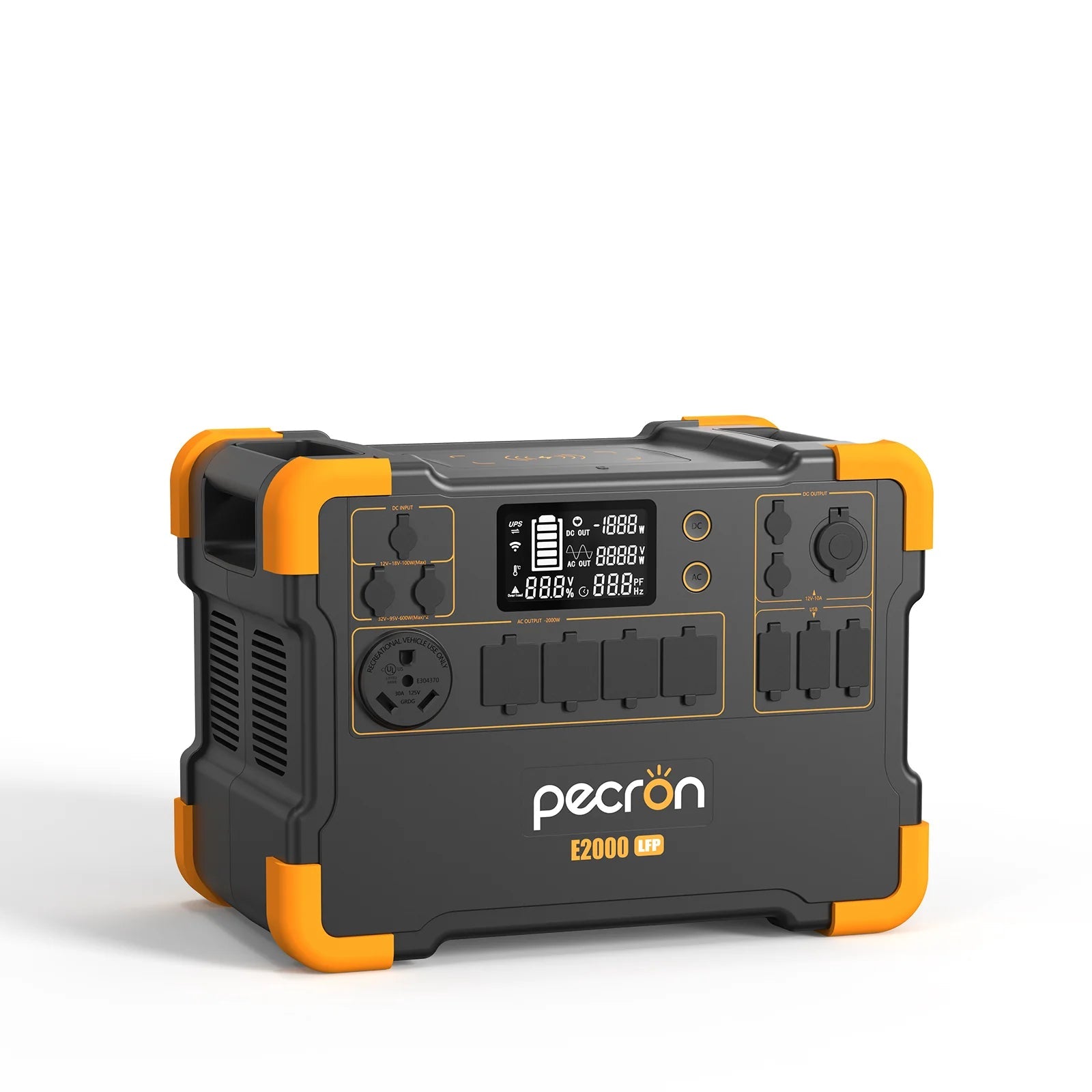 PECRON E2000LFP Expandable Portable Power Station 2000W 1920Wh