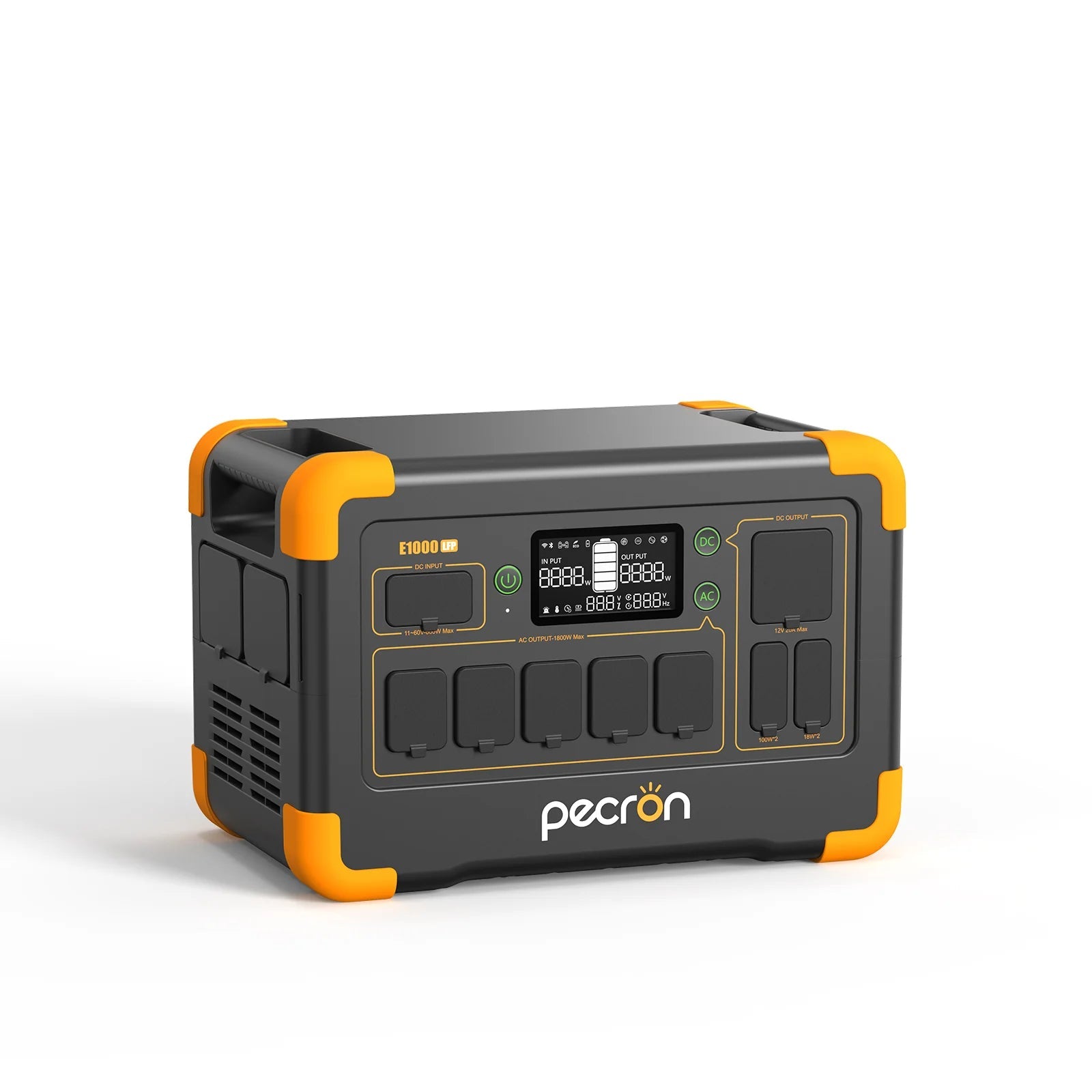 PECRON E1000LFP Portable Power Station 1800W 1024Wh