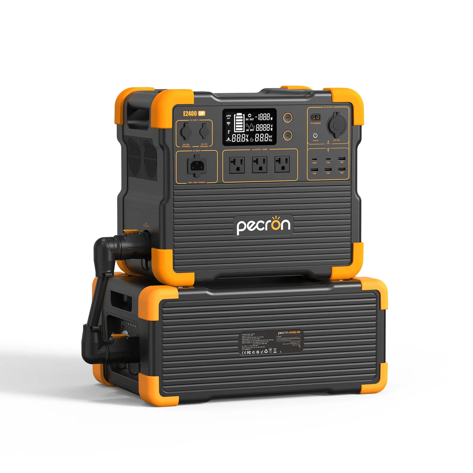 PECRON E2400LFP Portable Power Station 2400W 2048Wh