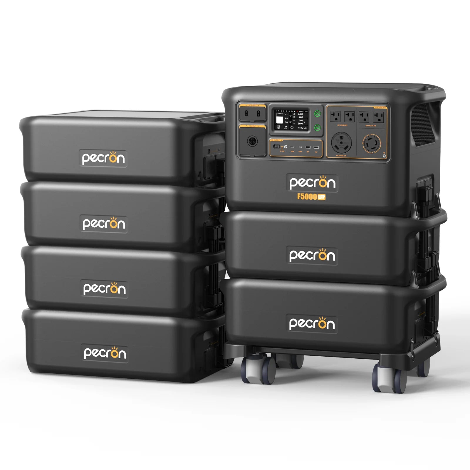 PECRON F5000LFP Portable Power Station 7200W 5120Wh 120V/240V PRE-ORDER