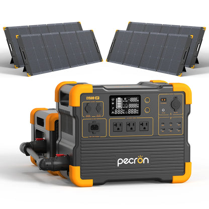 PECRON E1500LFP Expandable Portable Power Station 2200W 1536Wh