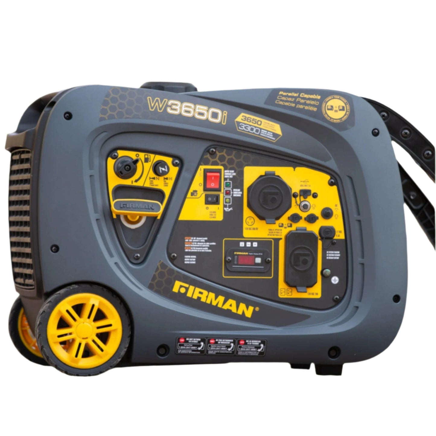 W03381 Portable 3300 Watt Gasoline Generator Power