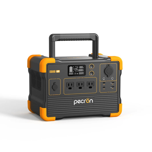 PECRON E600LFP Portable Power Station 1200W 614Wh Lifepo4