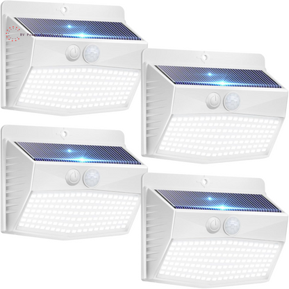 6-Pack Solar-Powered Motion Lights | Rugged, Waterproof Outdoor Lighting for RVs, Campsites, Decks & Gardens | 3 Lighting Modes for Safety and Adventure