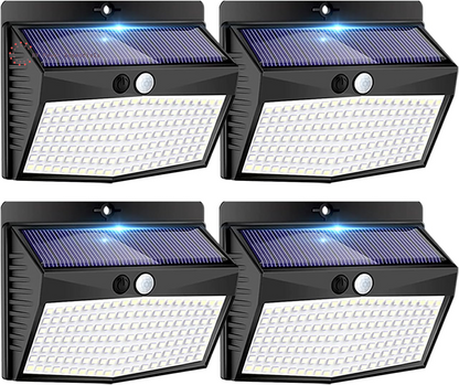 6-Pack Solar-Powered Motion Lights | Rugged, Waterproof Outdoor Lighting for RVs, Campsites, Decks & Gardens | 3 Lighting Modes for Safety and Adventure