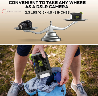 MARBERO Portable Power Station 88Wh - Compact Solar Generator for Outdoor, RV, and Emergency Use - RVPowerEssentials.com 