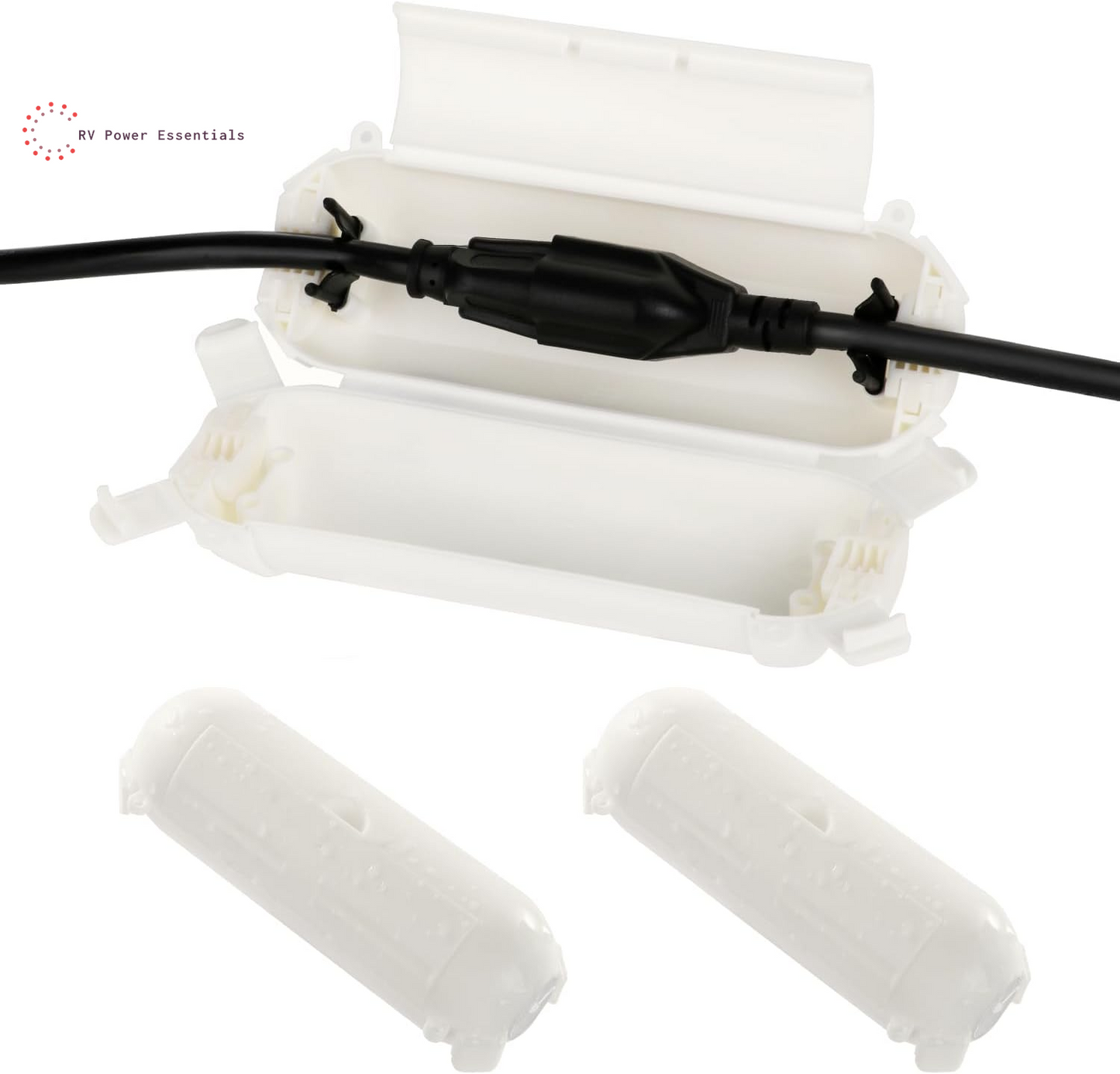 Flemoon Outdoor Waterproof Extension Cord Safety Cover [3/6/9 Pack] – Heavy-Duty Weatherproof Plug & Outlet Protector for RVs, Outdoor Power & Holiday Lighting