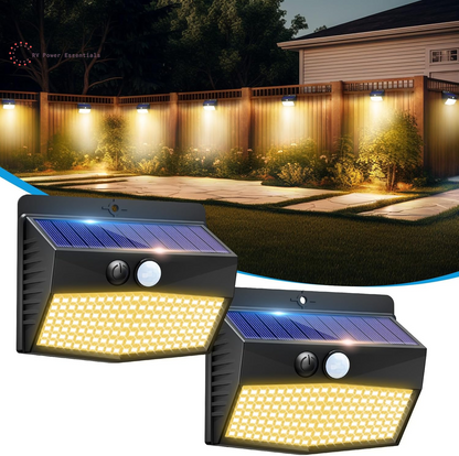 6-Pack Solar-Powered Motion Lights | Rugged, Waterproof Outdoor Lighting for RVs, Campsites, Decks & Gardens | 3 Lighting Modes for Safety and Adventure