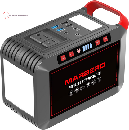 MARBERO Portable Power Station 88Wh - Compact Solar Generator for Outdoor, RV, and Emergency Use - RVPowerEssentials.com 