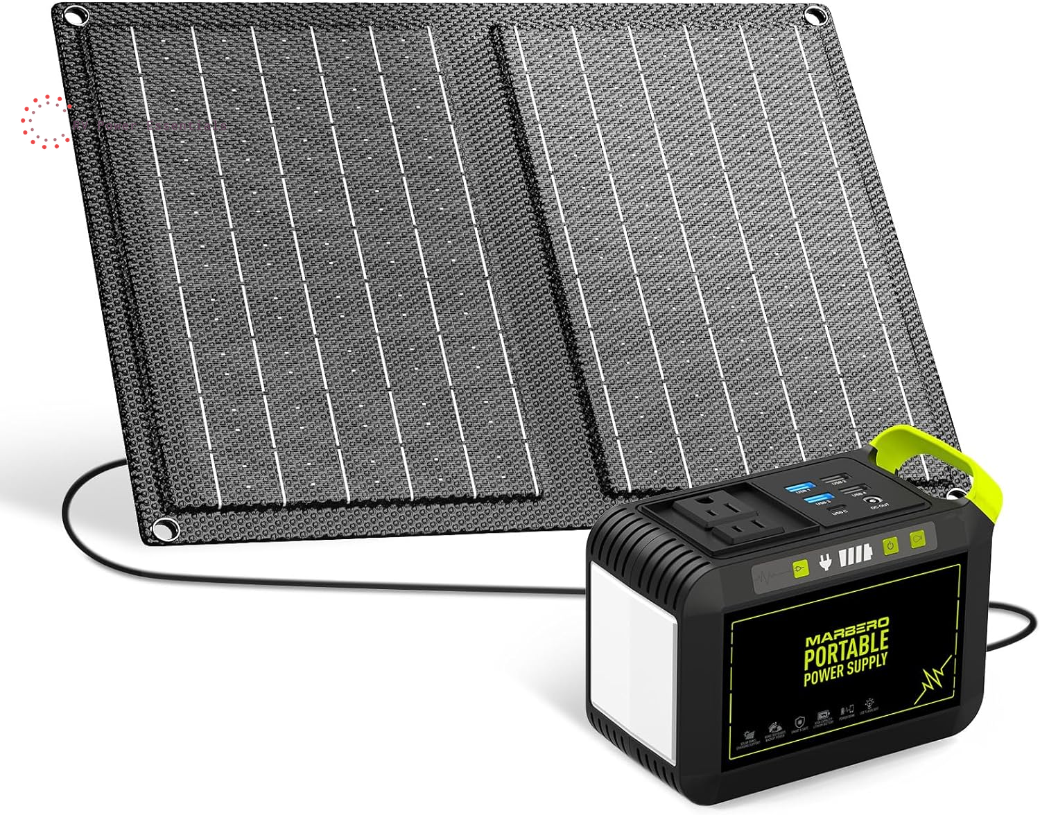 MARBERO Portable Power Station 88Wh - Compact Solar Generator for Outdoor, RV, and Emergency Use - RVPowerEssentials.com 