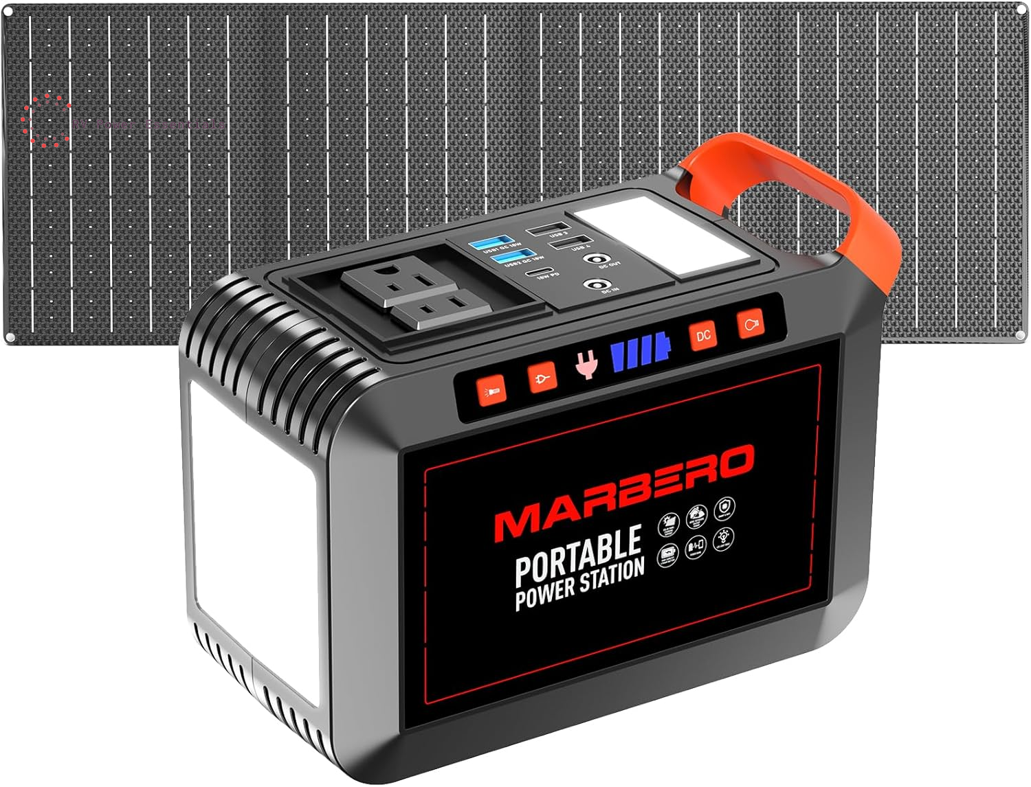 MARBERO Portable Power Station 88Wh - Compact Solar Generator for Outdoor, RV, and Emergency Use - RVPowerEssentials.com 