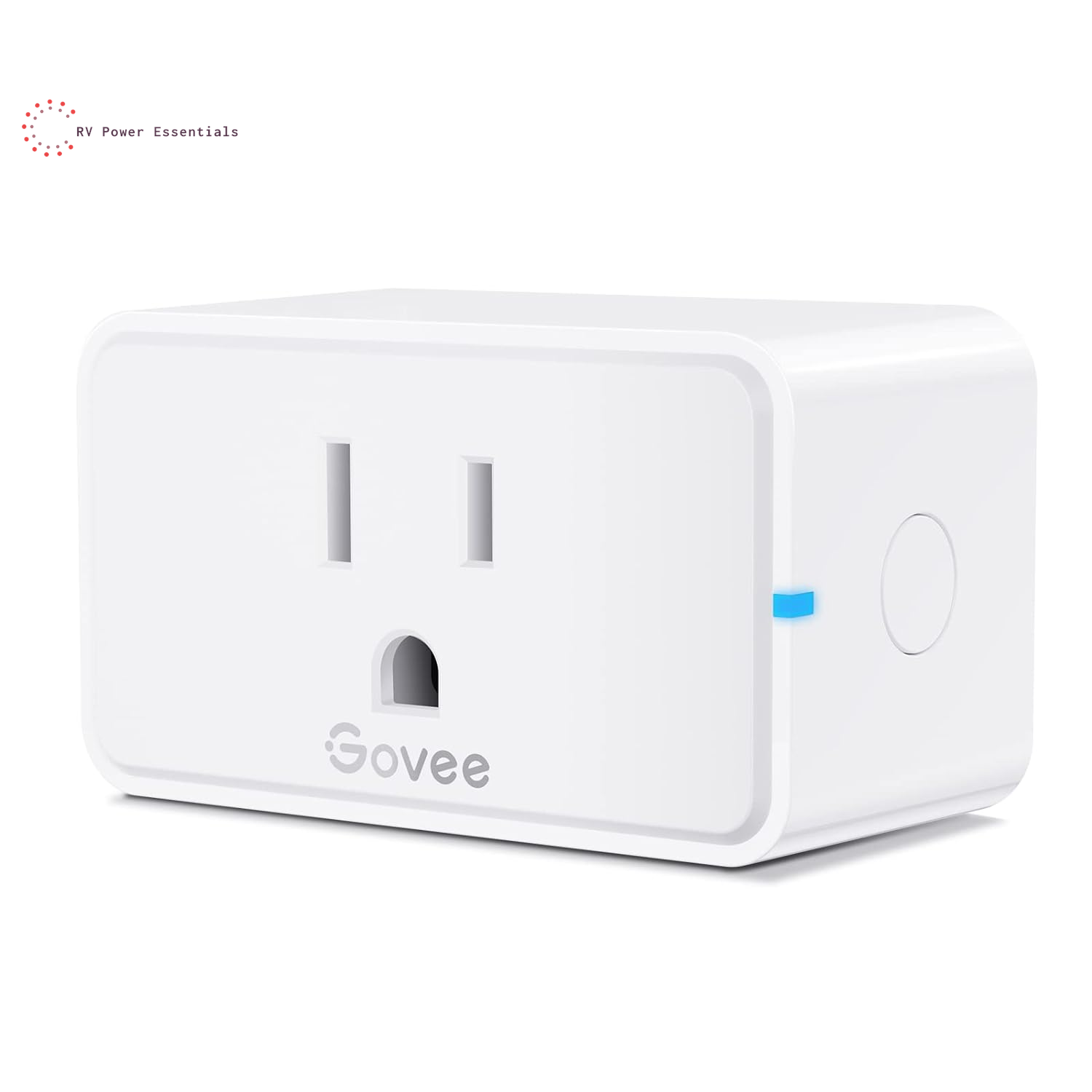 Govee Smart Plug with Energy Monitoring, WiFi Bluetooth Plug Work with Alexa and Google Assistant, 15A Smart Outlets with Timer & Group Controller, No Hub Required, ETL&FCC Certified for Home, 4 Pack