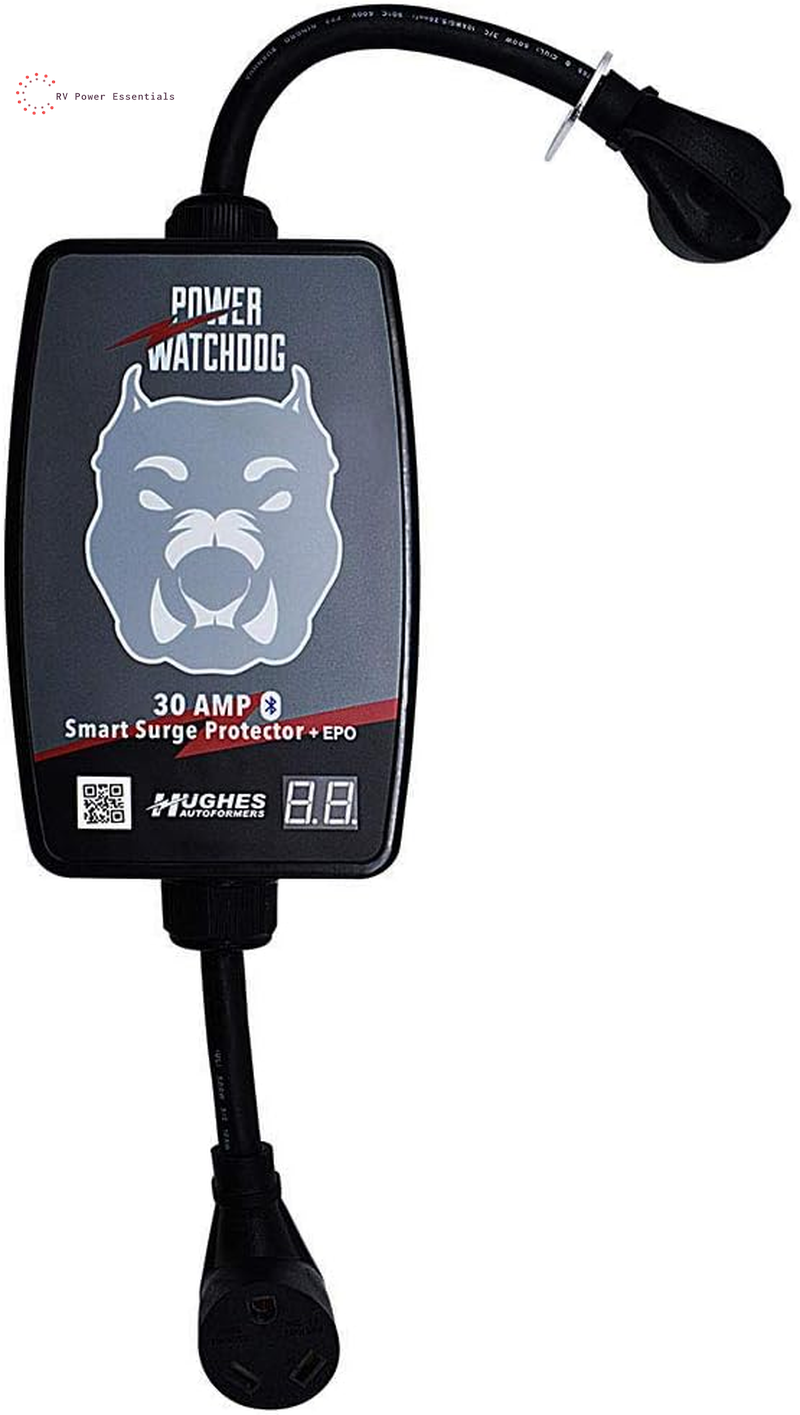 Power Watchdog PWD30, Bluetooth Surge Protector, 30 Amp, Portable, 14 Inch